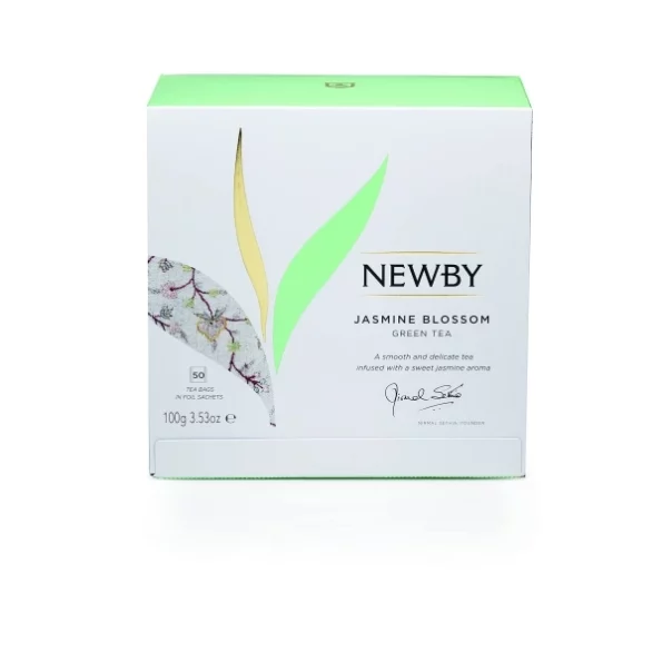 Newby Jasmine Blossom Green Tea, 50 Biodegradable Herbal Tea Bags, Herbkart8t771X20-alAnPL.webp, Herbkart8t771X20 alAnPL