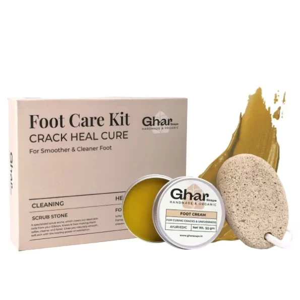 Ghar Soaps Foot Cream For Cracked Heels With Scrub Stone For Women & Men (50 Gm), Herbkart8t771f3DIBZZwL.webp, Herbkart8t771f3DIBZZwL