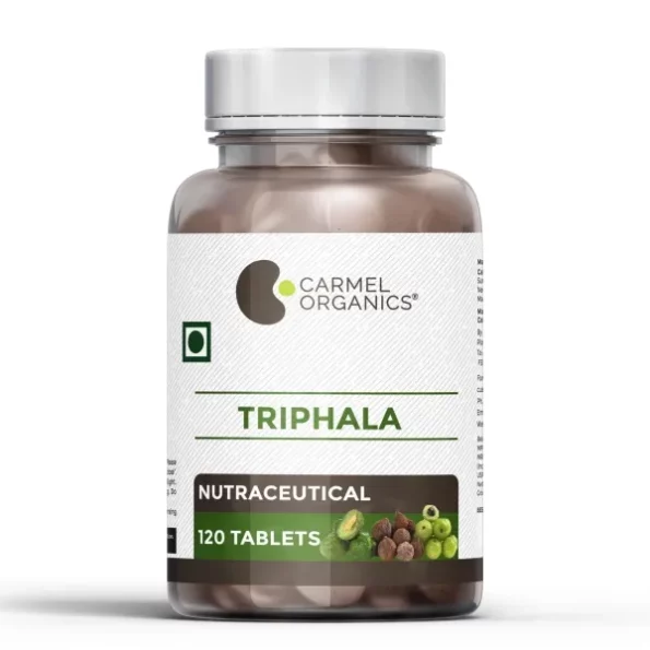 CARMEL ORGANICS Triphala Extract Tablet 120 Nos, Herbkart8t771Axc4jaCSL.webp,