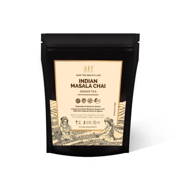 HEALTHY & HYGIENE 100% Natural Authentic Masala Chai, 125 Cups, Herbkart8t761PaAjjIkXS.webp, Herbkart8t761PaAjjIkXS