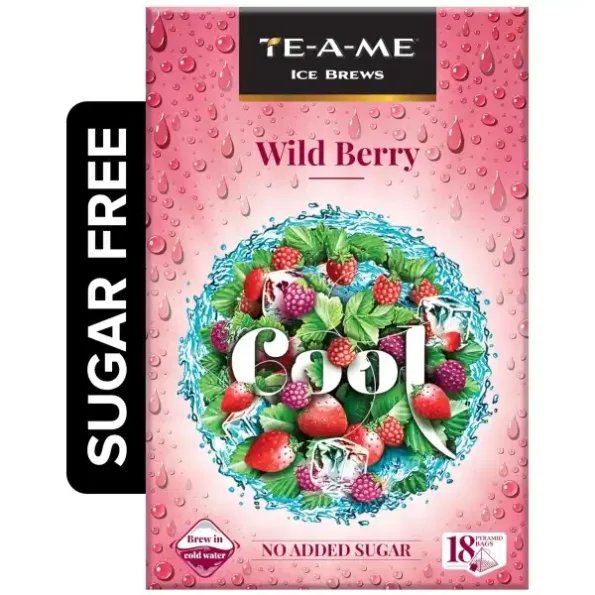 TE-A-ME Wild Berry Ice Tea - 18 Tea Bags, Ice Tea, Iced Tea, Sugar Free, Herbkart8t791I4nn3yrbL.webp, Herbkart8t791I4nn3yrbL