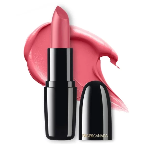 FACES CANADA Weightless Creme Finish Lipstick - Pretty Pink (Pink), 4g, Herbkart8t761TXS-UdaGL.webp, Herbkart8t761TXS UdaGL