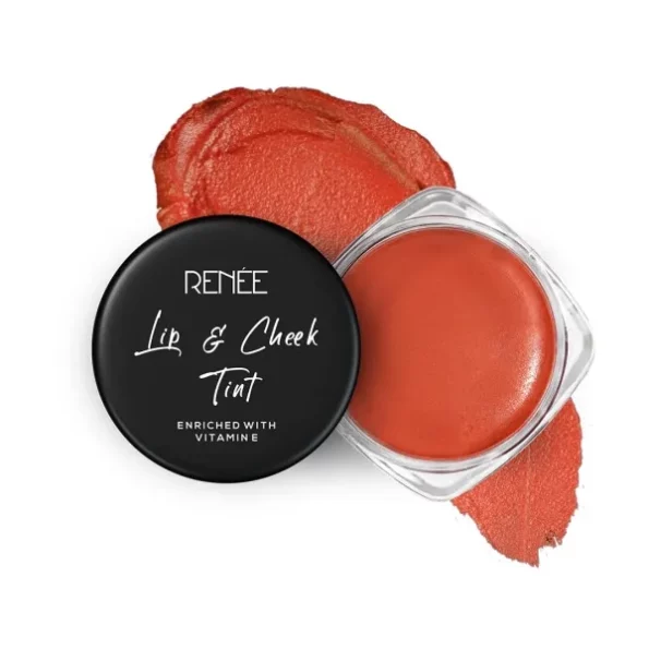 RENEE Lip & Cheek Tint Enriched With Vitamin E - Caramel Nude, 8g | Enriched With Vitamin E, Coconut Oil, Almond Oil, Cocoa Butter | Luminous - 100% Vegan - Non Toxic - Sulphate Free - Paraben Free, Herbkart8t761P3dRZQB-L.webp, Herbkart8t761P3dRZQB L