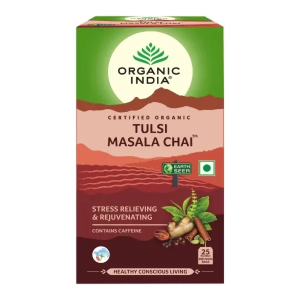 ORGANIC INDIA Tulsi Masala Chai 25 Tea Bags, Herbkart8t771cBcu5SYWL.webp, Herbkart8t771cBcu5SYWL