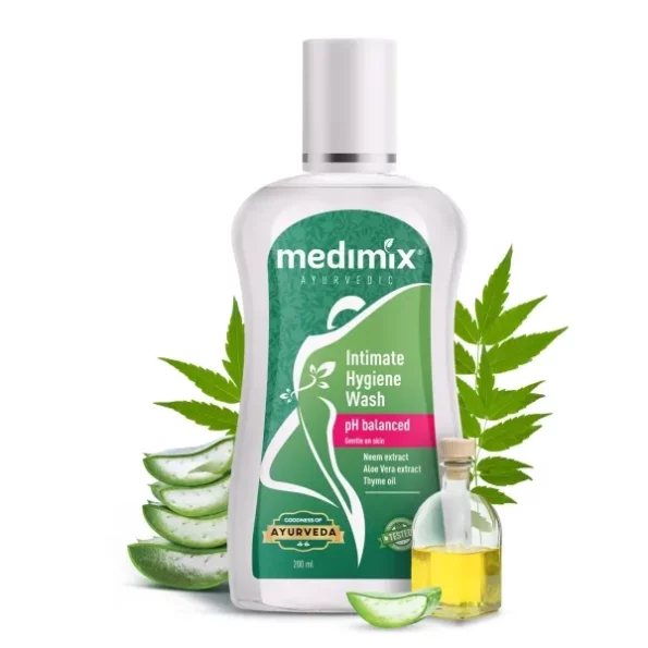 Medimix Ayurvedic Intimate Hygiene Wash For Women 200ml available on Herbkart