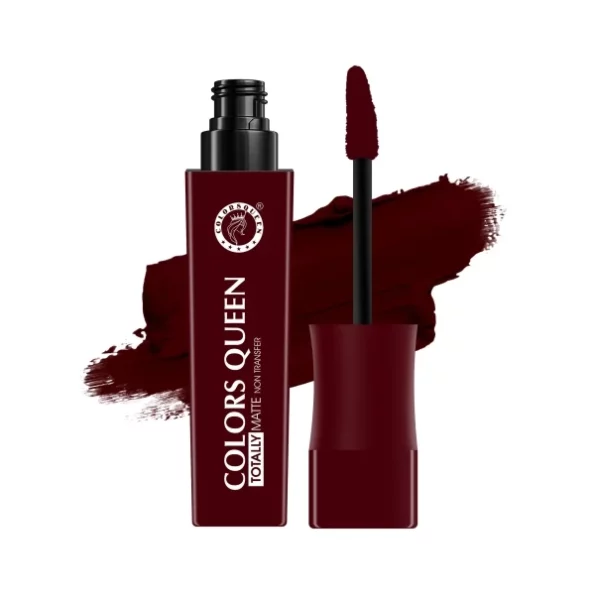 Colors Queen Totally Matte Liquid Lipstick(03 - Deep Maroon, 7.5g), Herbkart8t761SMyUfcU2L.webp, Herbkart8t761SMyUfcU2L