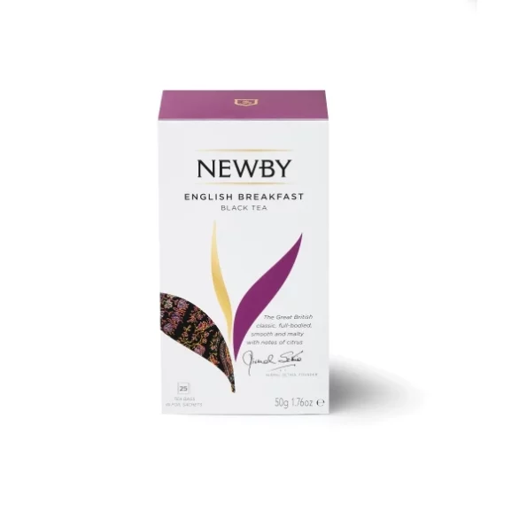 Newby English Breakfast Black Tea Bags 25 Counts Strong & Robust, Flavour Brew Hot Or Iced Tea Antioxidant Rich 50 gm, Herbkart8t771eL20nZscL.webp, Herbkart8t771eL20nZscL