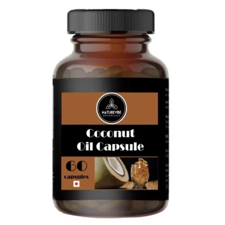 Naturevibe Botanicals Coconut Oil Capsule - 500mg