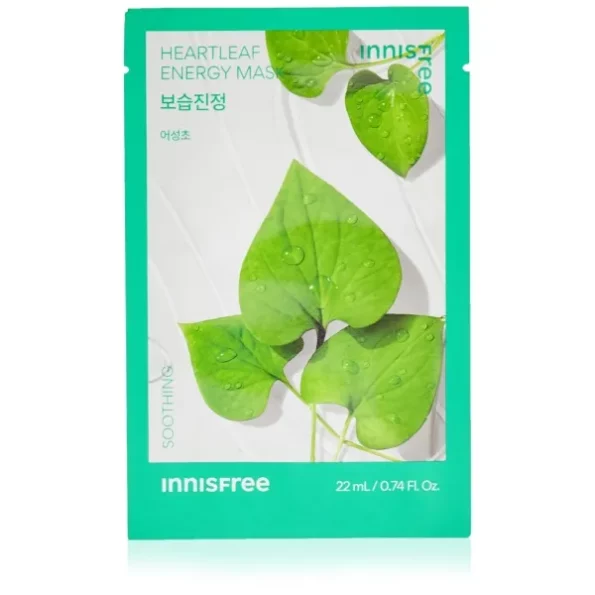 Innisfree Heartleaf Energy Mask 22ml available on Herbkart