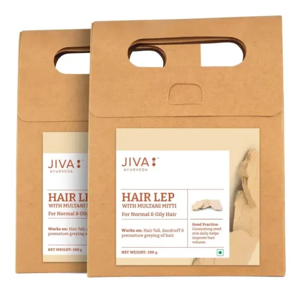 Jiva Ayurveda Hair Lep With Multani Mitti - 100Gm, Herbkart8t7814X4vm4PKL.webp, Herbkart8t7814X4vm4PKL