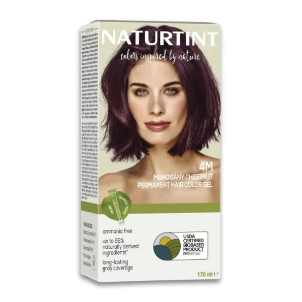 Naturtint Permanent Hair Color, Ammonia Free Hair Colour Gel, 170 ml - 4M Mahogany Chestnut, Herbkart8t7717kLR6h4YL.webp, Herbkart8t7717kLR6h4YL