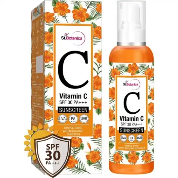 St.Botanica Vitamin C SPF 30 Pa+++ Sunscreen, 120ml, Herbkart8t771typ8B5LTL.webp, Herbkart8t771typ8B5LTL