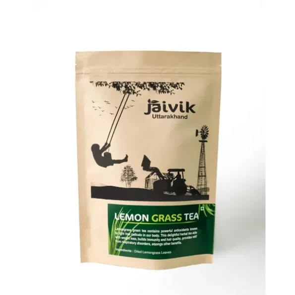 Jaivik Uttarakhand - Lemongrass Tea (100 g) available on Herbkart