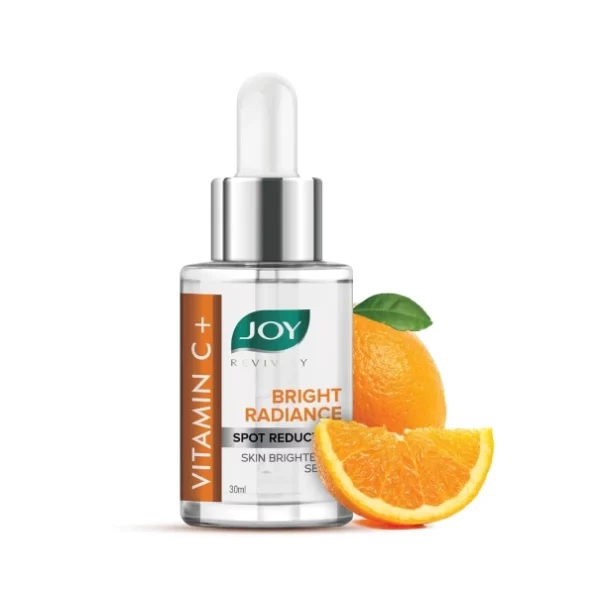 Joy Bright Radiance Vitamin C Face Serum for Skin Brightening (30ml) available on Herbkart