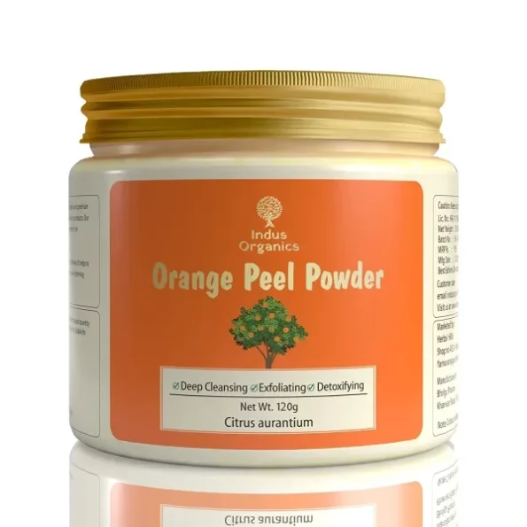 Indus Organics Orange Peel Powder face pack - 240gm, Herbkart8t761cCK1fbbbL.webp, Herbkart8t761cCK1fbbbL