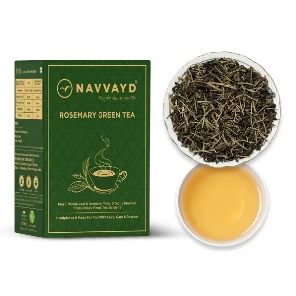 Navvayd Rosemary Green Tea, For Improving Digestion, Loose Leaf (100 Gm), Herbkart8t771uHpUkAhqL.webp, Herbkart8t771uHpUkAhqL