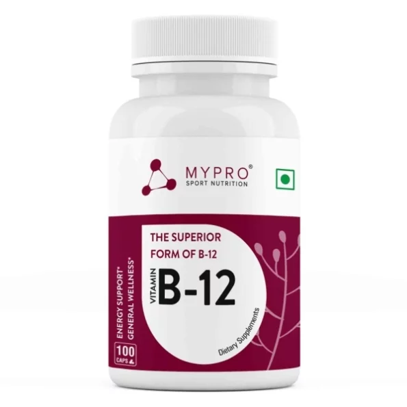 Mypro Sport Nutrition Vitamin B12 Veg Capsules, 100 Veg Capsules, Herbkart8t761Pr7TfsbSL.webp, Herbkart8t761Pr7TfsbSL