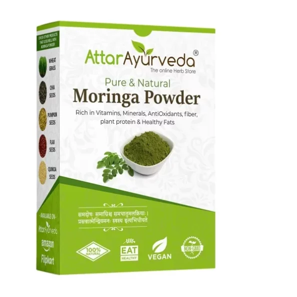 Attar Ayurveda Pure Moringa Leaf Powder For Weight Loss (200g), Herbkart8t761fdGVZ8XWS.webp, Herbkart8t761fdGVZ8XWS