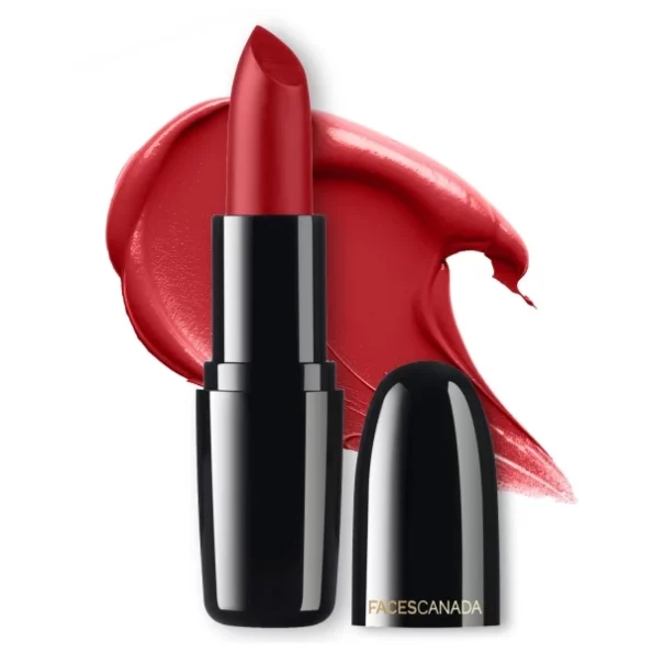 FACES CANADA Weightless Creme Finish Lipstick - Lady in Red (Red), 4g, Herbkart8t761M4hrmKHpL.webp, Herbkart8t761M4hrmKHpL