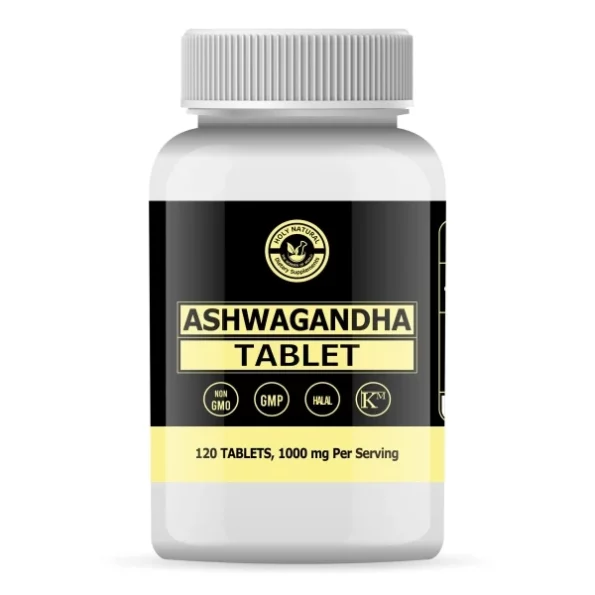 Holy Natural Ashwagandha Tablet, 1000mg Per Serving, 120 Tablet, Herbkart8t771J630fAS1L.webp, Herbkart8t771J630fAS1L