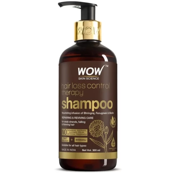 WOW Skin Science Hair Loss Control Therapy Shampoo - 300 Ml, Herbkart8t761PqlOO5HkL.webp, Herbkart8t761PqlOO5HkL