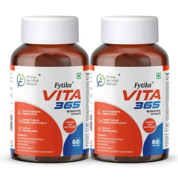 Fytika Vita 365, Multivitamin, 120 Tablets, Herbkart8t7716JkocHAPL.webp, Herbkart8t7716JkocHAPL