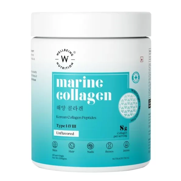 Wellbeing Nutrition Pure Korean Marine Collagen Supplements , 200g, Unflavored, Herbkart8t771-zNWK3SSL.webp, Herbkart8t771 zNWK3SSL