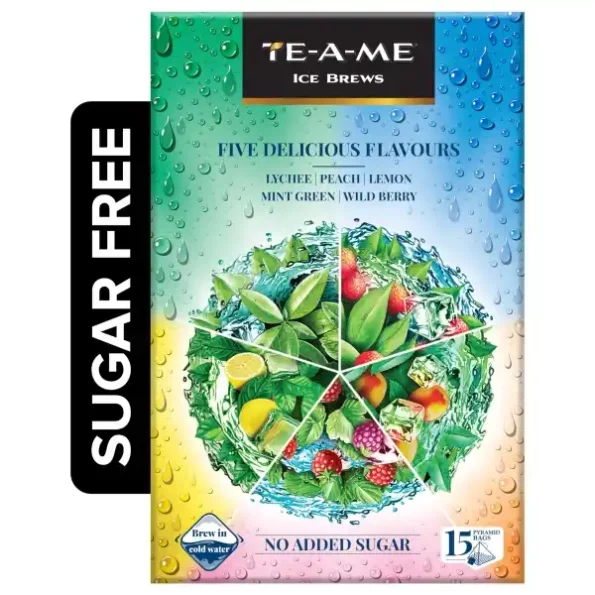 TE-A-ME Assorted Ice Tea - 15 Tea Bags, Cold Brew Tea, Ice Tea, Iced Tea, Sugar Free, Herbkart8t7910yGKPK8dL.webp, Herbkart8t7910yGKPK8dL