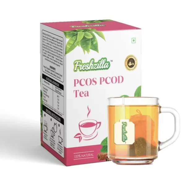 Freshzilla 100% Natural and Organic PCOS/PCOD Tea for Women (1 Box -15 Bags), Herbkart8t771SBlxr-obL.webp, Herbkart8t771SBlxr obL