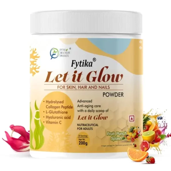 Fytika Let It Glow Collagen Supplement, 200 g (Fruit Punch Splash), Herbkart8t781L12R2MU7L.webp, Herbkart8t781L12R2MU7L