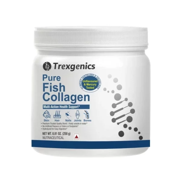 Trexgenics Pure Fish Collagen Unflavoured, Mercury Tested (250 Gram), Herbkart8t7513Bl8daZNL.webp, Herbkart8t7513Bl8daZNL