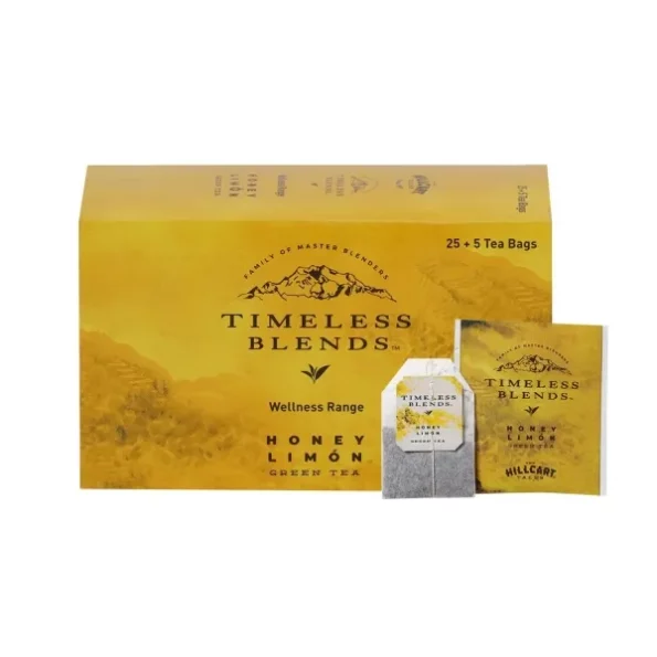 The Hillcart Tales TLB Honey Limon Flavoured Green Tea Bags, 25+5 Teabag Pieces, 60 grms, Herbkart8t761ghghky1nL.webp, Herbkart8t761ghghky1nL