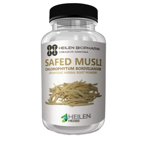 Heilen Biopharm Safed Musli Root Powder - 200 g, Herbkart8t761cRgnCjFgL.webp, Herbkart8t761cRgnCjFgL