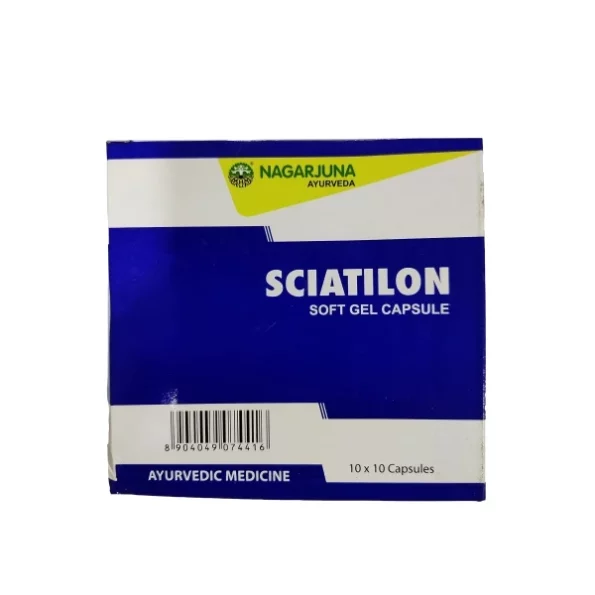 Nagarjuna Kerala Sciatilon Soft Gel Capsule 100 Tab, Herbkart8t77112AakYgoS.webp, Herbkart8t77112AakYgoS