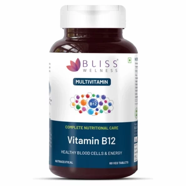 Bliss Welness Vitamin B12 100% Rda , Cynocobalamine - 60 Vegetarian Tablets, Herbkart8t771WtFSYs0LL.webp, Herbkart8t771WtFSYs0LL