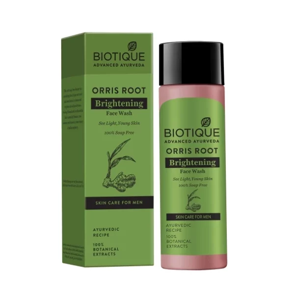 Biotique Bio Orris Root Lightening Face Cleanser, Wash for Men, 100% Soap Free, 120 ml, Herbkart8t771SSUa4x9VL.webp,