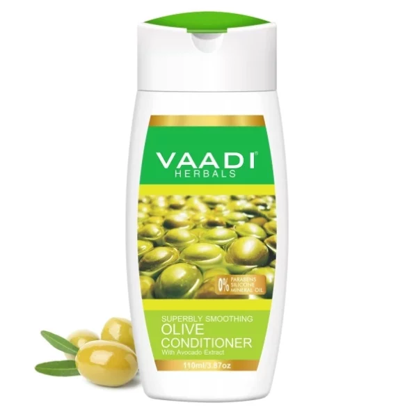 Vaadi Herbals Olive Conditioner with Avocado Extract, 110ml available on Herbkart