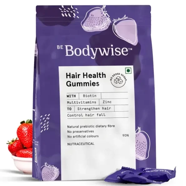 Be Bodywise Biotin Hair Gummies for Stronger, Shinier Hair & Nails, 90 Day Pack, Herbkart8t771czg20hVUgL.webp, Herbkart8t771czg20hVUgL