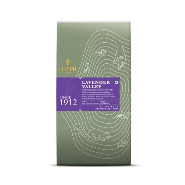 Luxmi Estates Lavender Valley White Tea - 25 Tea Bags (50g) Pack, Herbkart8t771B5Pc1S9KL.webp, Herbkart8t771B5Pc1S9KL