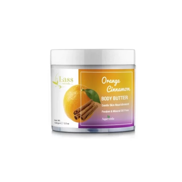 Lass Naturals Orange and Cinnamon Body Butter, 100 g, Herbkart8t761bvWBSp4TL.webp, Herbkart8t761bvWBSp4TL