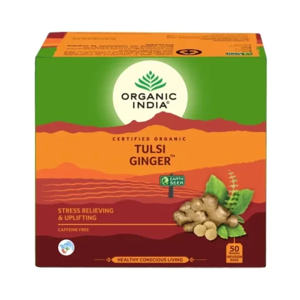 ORGANIC INDIA Tulsi Ginger 50 Teabags, Herbkart8t761nif8fSAJL.webp, Herbkart8t761nif8fSAJL