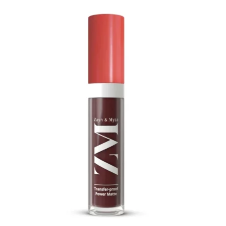 ZM Transfer-Proof Power Matte Finish, Liquid Lip Colour, Royal Maroon, 6 ml
