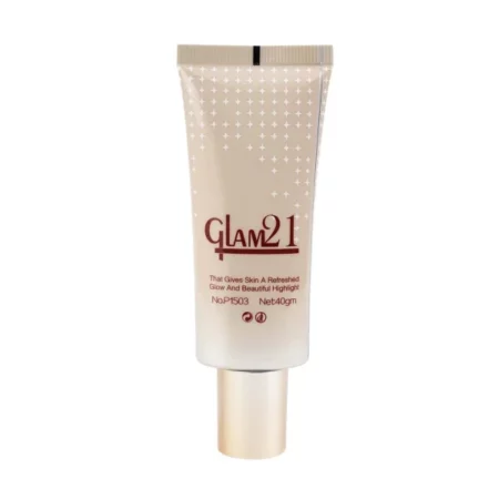 Glam21 oil free illuminator 01, 65.5 gm with UV filter sun protection for highlighting and contouring, suitable for all skin