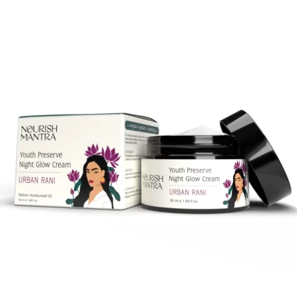 NOURISH MANTRA Urban Youth Preserve Night Glow Cream - 50ml, Herbkart8t751AK65x88lL.webp,