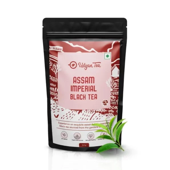 Udyan Tea Assam Imperial Black Tea, 100g (40 Cups), Herbkart8t771yaPvLO-6L.webp, Herbkart8t771yaPvLO 6L