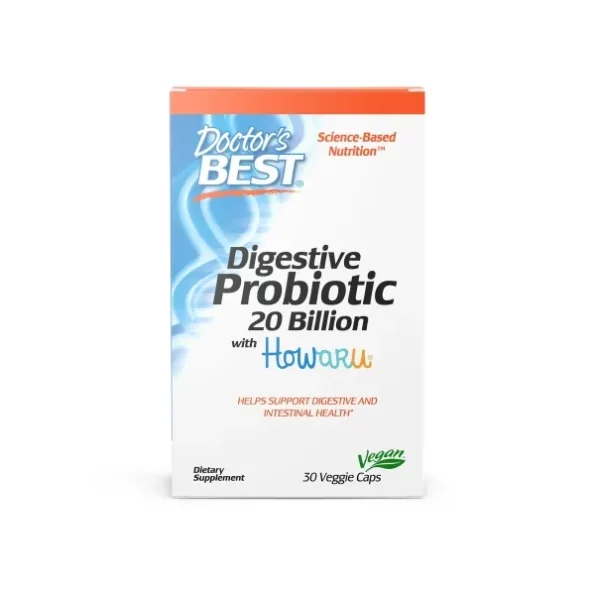 Doctor's Best Probiotic Veggie Capsules, 30 Count, Herbkart8t761-HLl1i20XL.webp, Herbkart8t761 HLl1i20XL