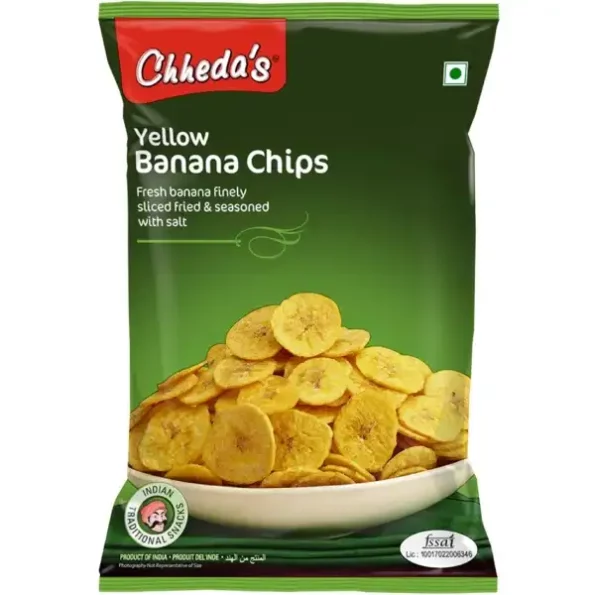 Chheda's - Yellow Banana Chips - Banana Wafers - 300 Gm, Herbkart8t771Z2h6w3drL.webp, Herbkart8t771Z2h6w3drL