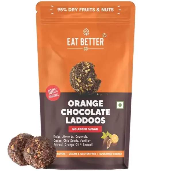 EAT BETTER CO - Better Laddoos - Orange & Chocolate - Delicious Sugar-Free Laddoos | Energy-Bar Replacement | Dry-Fruit Laddoo | High Protein And Instant Energy - Pack Of 20 - 200 Gm, Herbkart8t771BEy4rn20lL.webp, Herbkart8t771BEy4rn20lL