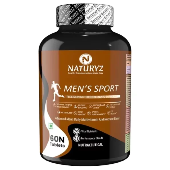 Naturyz Men's Sport Advanced Daily Immunity Supplement Specialized Multivitamin Tablet -Pack of 60 count, Herbkart8t761wEz1Rf-ZL.webp, Herbkart8t761wEz1Rf ZL