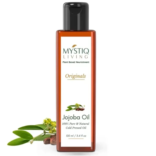 Mystiq Living Jojoba Oil - 100 Ml, Herbkart8t761Oz1xVzFxL.webp,